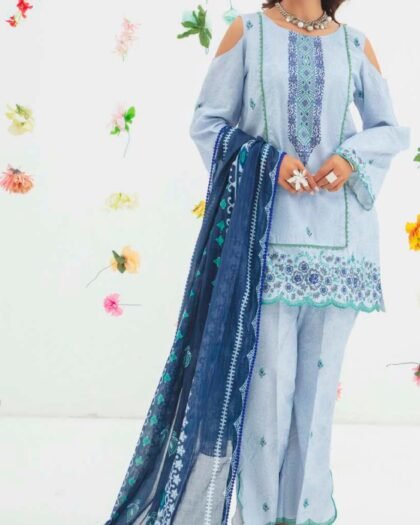 ALZOHAIB – COCO CORDS Cambric Digital Printed Collection Vol-1 2025 | Unstitched 3-Piece Suit