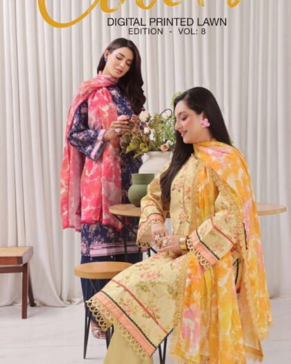 Al Zohaib Colour Digital Printed Lawn