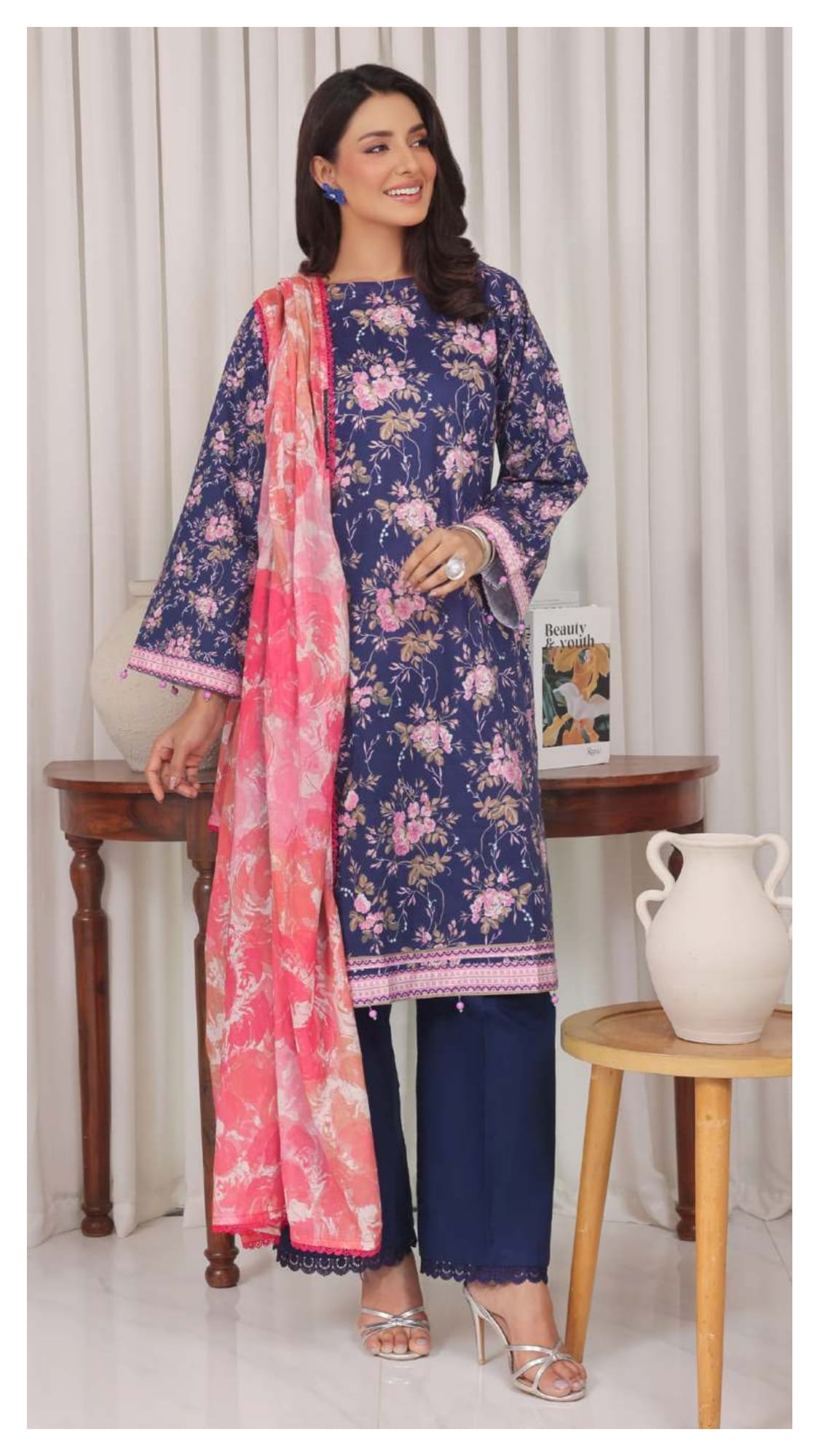 Al Zohaib COLOURS Digital Printed Lawn Collection Vol-8