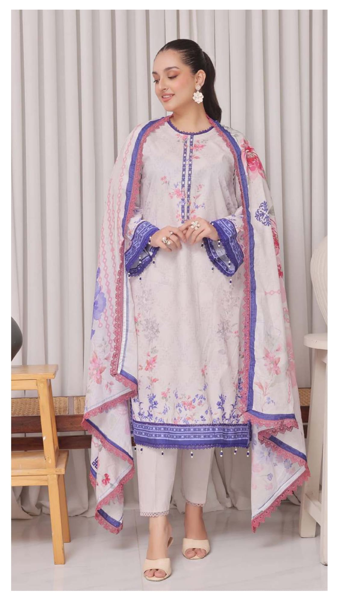 Al Zohaib COLOURS Digital Printed Lawn Collection Vol-8