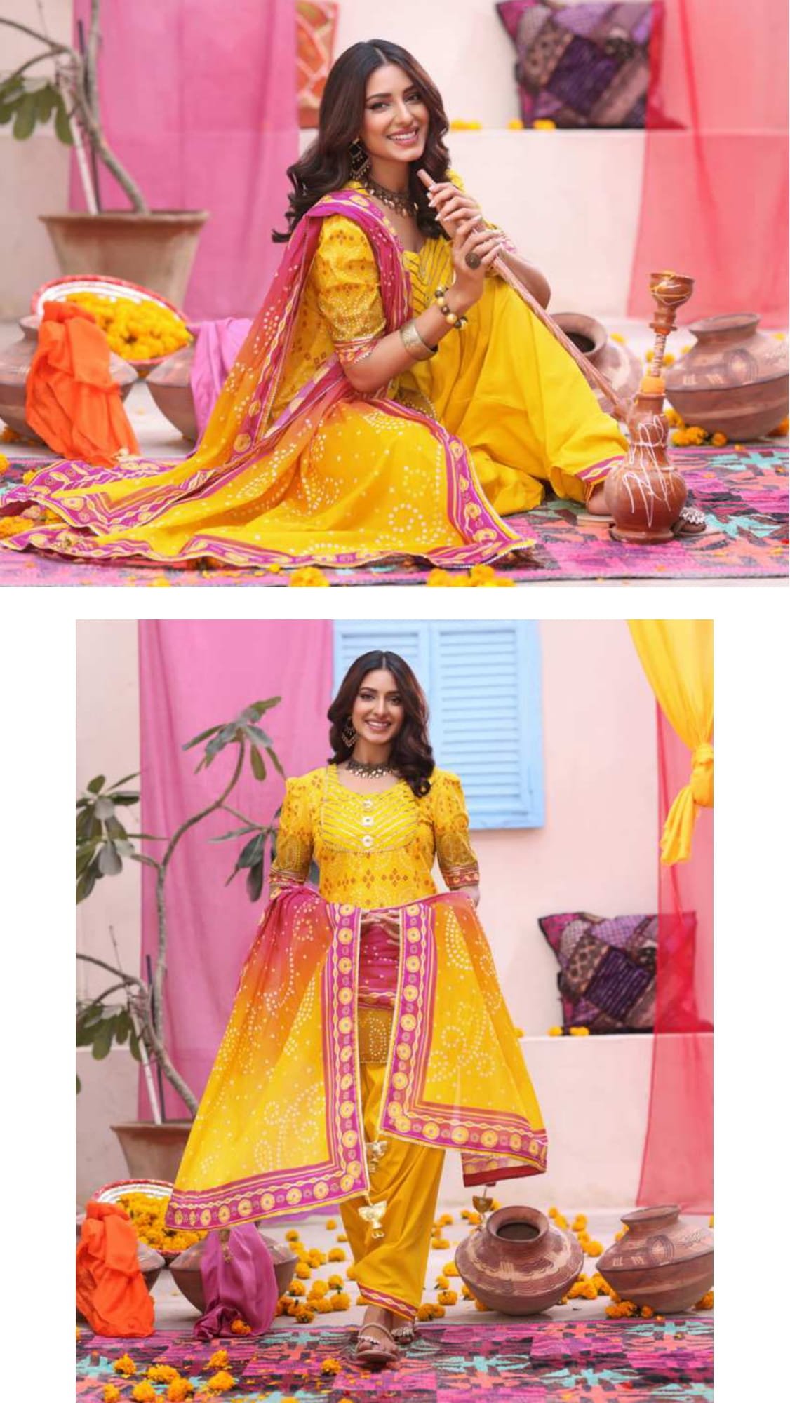 Heritage Chunri Digital Printed Lawn Collection (2026) – 3 Piece Unstitched - Image 2