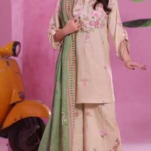 ALZOHAIB – COCO CORDS Cambric Digital Printed Collection Vol-1 2025 | Unstitched 3-Piece Suit