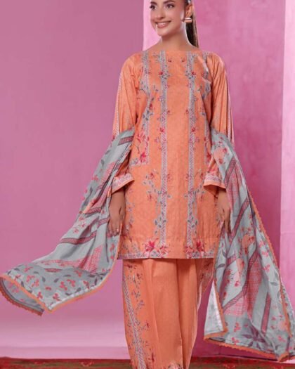 ALZOHAIB – COCO CORDS Cambric Digital Printed Collection Vol-1 2025 | Unstitched 3-Piece Suit