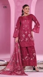 ALZOHAIB – COCO CORDS Cambric Digital Printed Collection Vol-1 2025 | Unstitched 3-Piece Suit