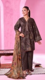ALZOHAIB – COCO CORDS Cambric Digital Printed Collection Vol-1 2025 | Unstitched 3-Piece Suit