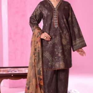 ALZOHAIB – COCO CORDS Cambric Digital Printed Collection Vol-1 2025 | Unstitched 3-Piece Suit