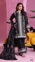 ALZOHAIB – COCO CORDS Cambric Digital Printed Collection Vol-1 2025 | Unstitched 3-Piece Suit