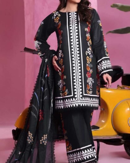 ALZOHAIB – COCO CORDS Cambric Digital Printed Collection Vol-1 2025 | Unstitched 3-Piece Suit