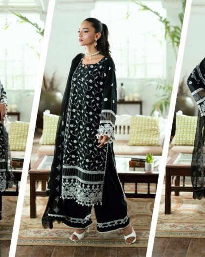 Regalia Textile GULKARI Eid ChikanKari Unstitched Collection