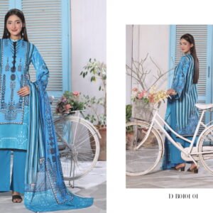 IZHAN MAGIC IN PRINTS Digital Printed Lawn 3-Piece Collection Vol-1 (2026) – 3 Piece Unstitched
