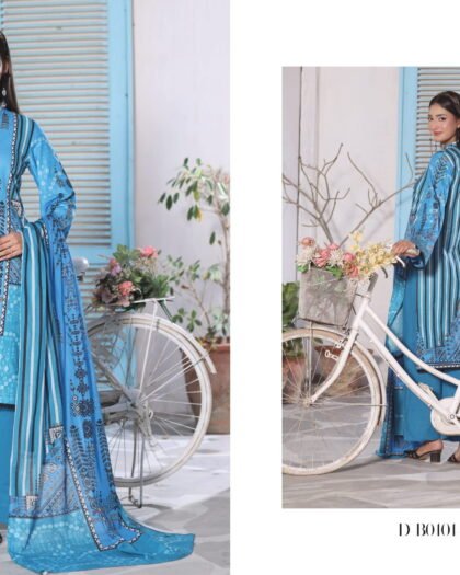 IZHAN MAGIC IN PRINTS Digital Printed Lawn 3-Piece Collection Vol-1 (2026) – 3 Piece Unstitched