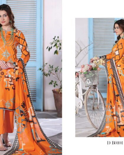 IZHAN MAGIC IN PRINTS Digital Printed Lawn 3-Piece Collection Vol-1 (2026) – 3 Piece Unstitched