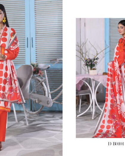 IZHAN MAGIC IN PRINTS Digital Printed Lawn 3-Piece Collection Vol-1 (2026) – 3 Piece Unstitched