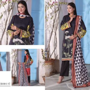 IZHAN MAGIC IN PRINTS Digital Printed Lawn 3-Piece Collection Vol-1 (2026) – 3 Piece Unstitched