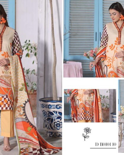 IZHAN MAGIC IN PRINTS Digital Printed Lawn 3-Piece Collection Vol-1 (2026) – 3 Piece Unstitched