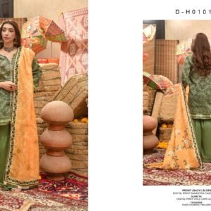 CHUNRI Bana Dora by Moosa Jee – Digital Printed Lawn Collection Vol-1 2026 | Unstitched 3-Piece Suit