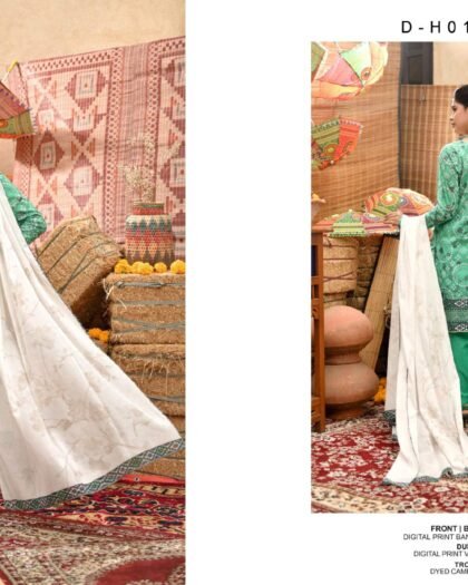 CHUNRI Bana Dora by Moosa Jee – Digital Printed Lawn Collection Vol-1 2026 | Unstitched 3-Piece Suit