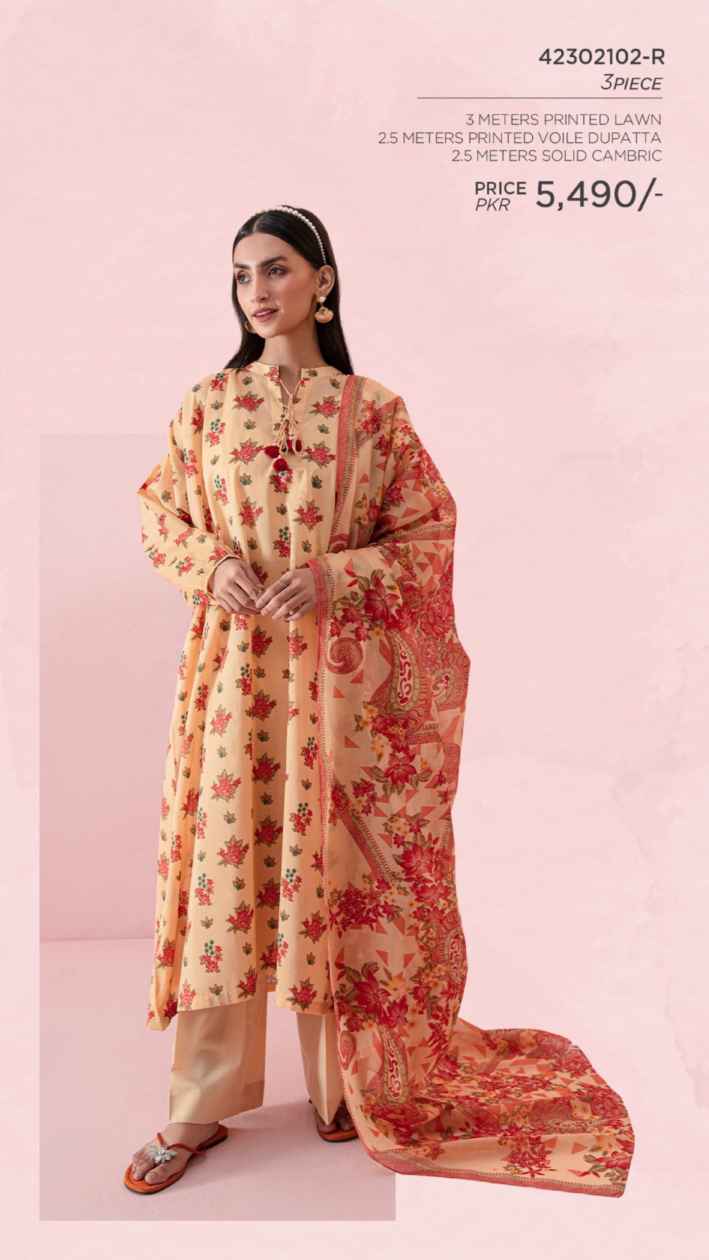 Nishat 3-Piece Printed Lawn Collection