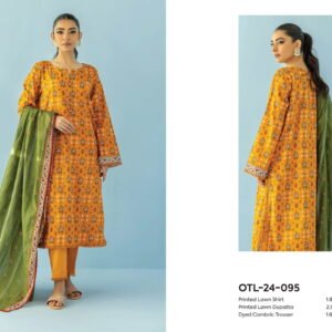ORIENT Basic Printed Lawn 3-Piece Collection | Vol-1 2026