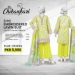 PANJNAD by J – Embroidered Chickankari Luxury Summer Lawn 3-Piece Collection (2026)