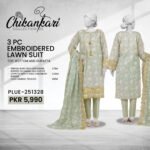 PANJNAD by J – Embroidered Chickankari Luxury Summer Lawn 3-Piece Collection (2026)