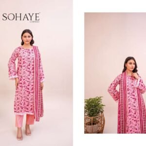 SOHAYE by Diners – Luxury Digital Printed Lawn 3-Piece Collection 2025