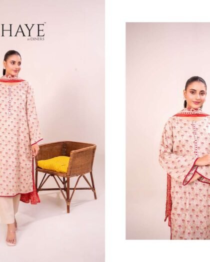 SOHAYE by Diners – Luxury Digital Printed Lawn 3-Piece Collection 2025