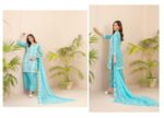 SHEIZA Schiffli Embroidered Lawn 7-Piece Collection | Shahid Tawakkal
