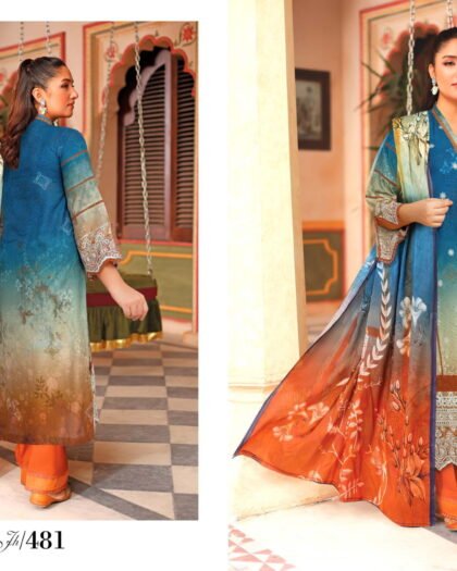 ZOHRA BY JOHRA -3 Piece Unstitched