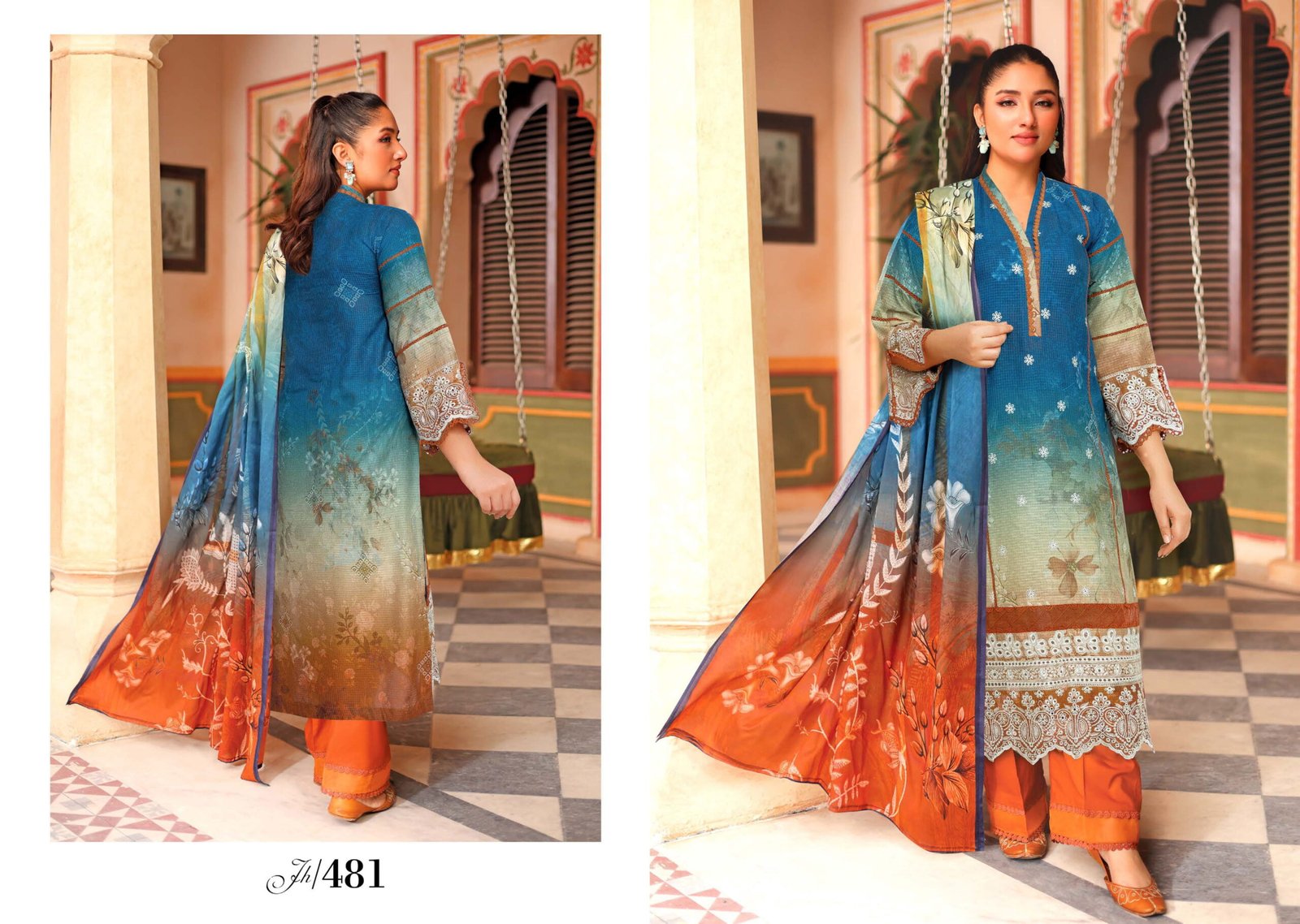 ZOHRA BY JOHRA -3 Piece Unstitched