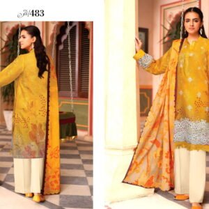 ZOHRA BY JOHRA -3 Piece Unstitched