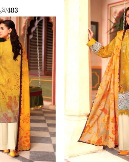 ZOHRA BY JOHRA -3 Piece Unstitched