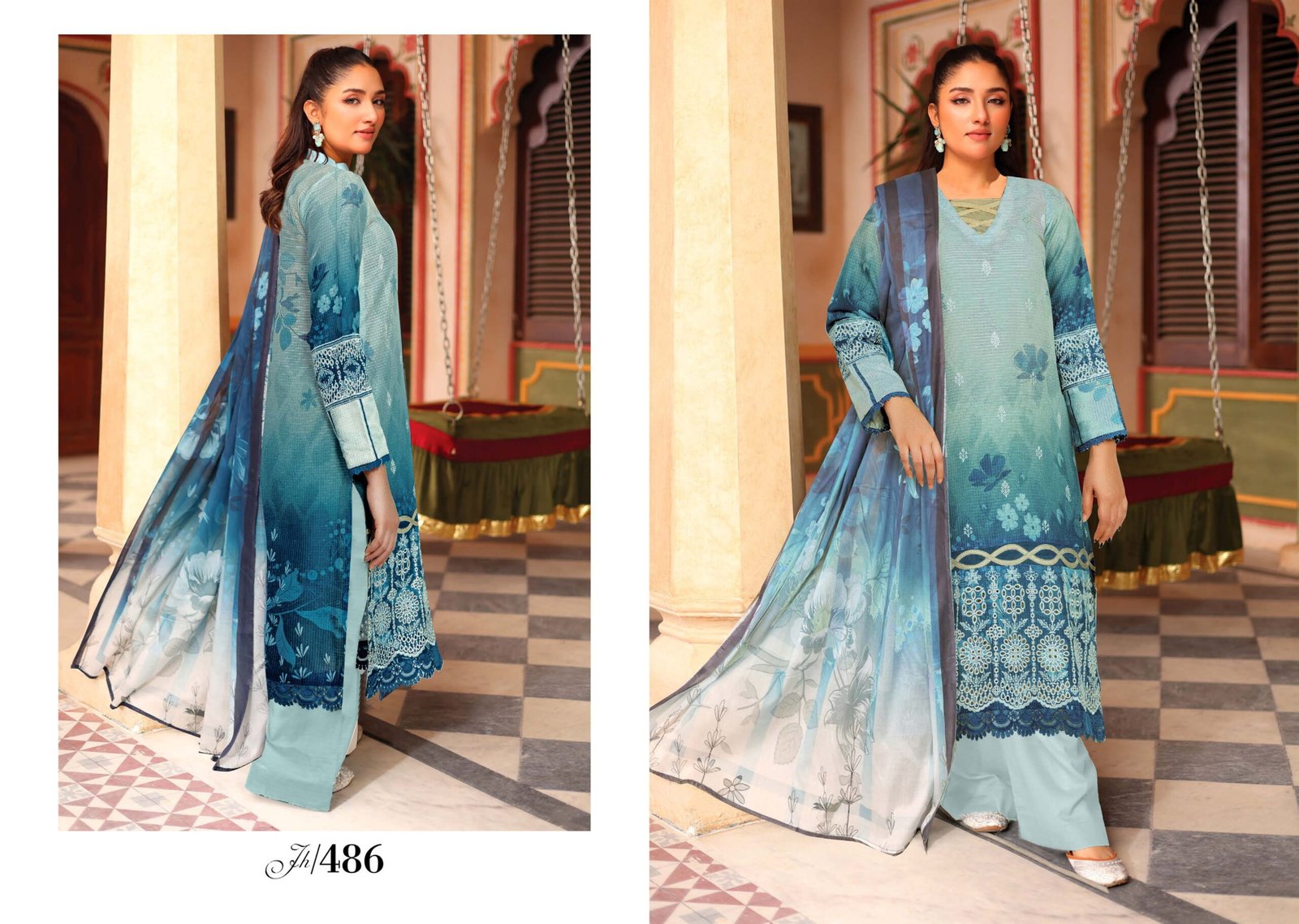ZOHRA BY JOHRA -3 Piece Unstitched