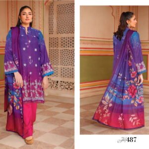 ZOHRA BY JOHRA -3 Piece Unstitched