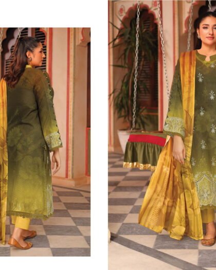 ZOHRA BY JOHRA -3 Piece Unstitched