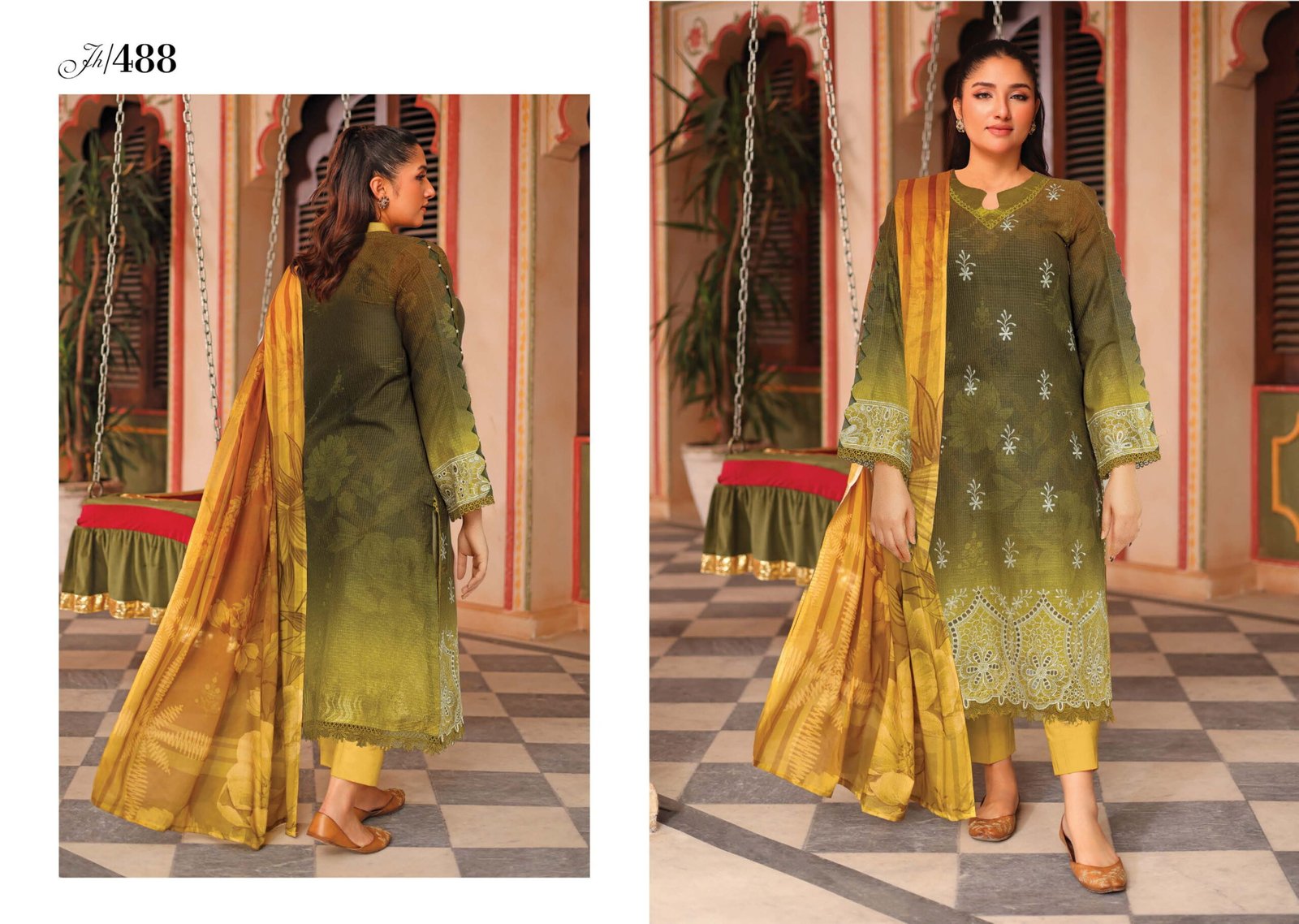 ZOHRA BY JOHRA -3 Piece Unstitched