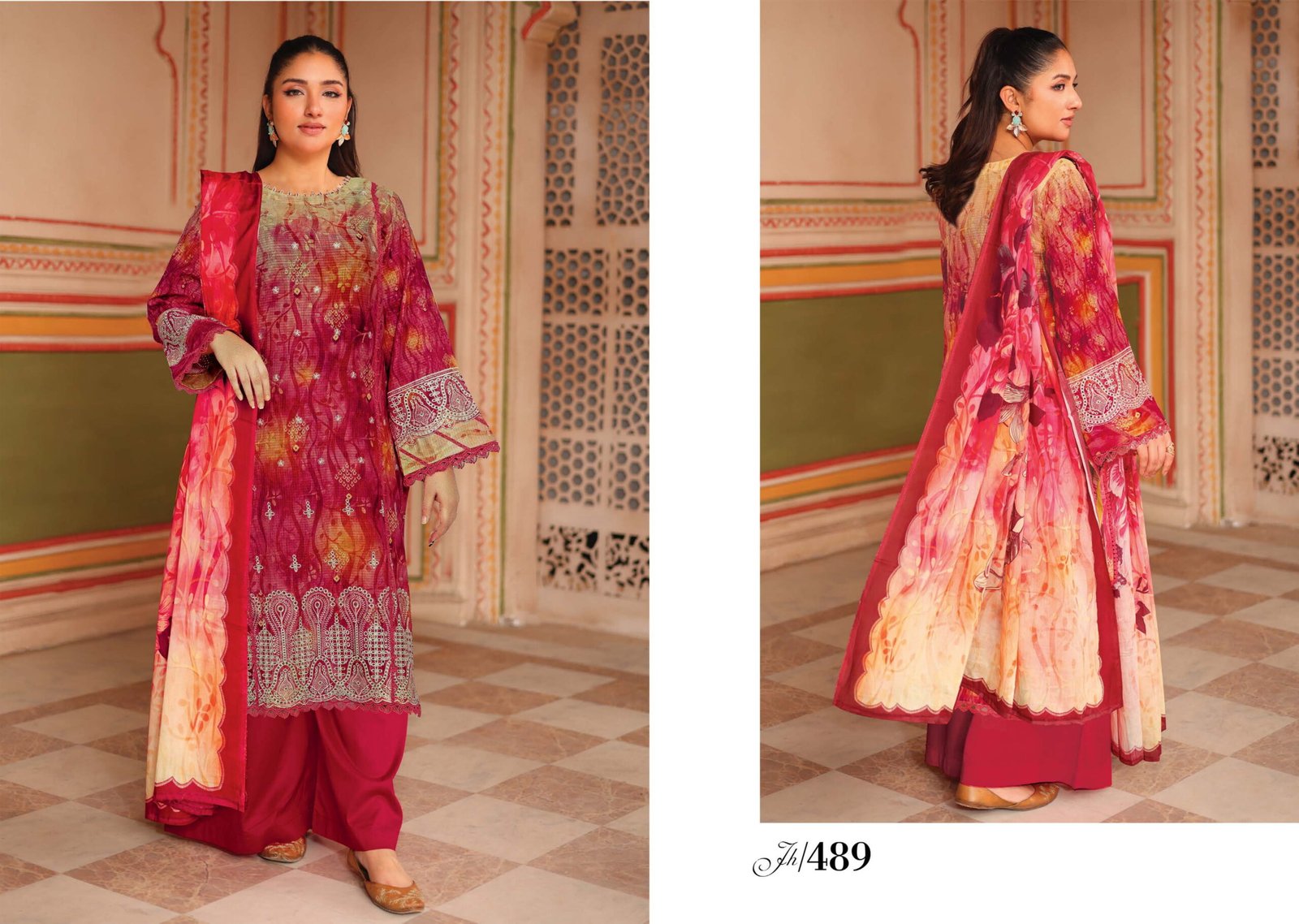 ZOHRA BY JOHRA -3 Piece Unstitched