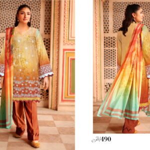 ZOHRA BY JOHRA -3 Piece Unstitched