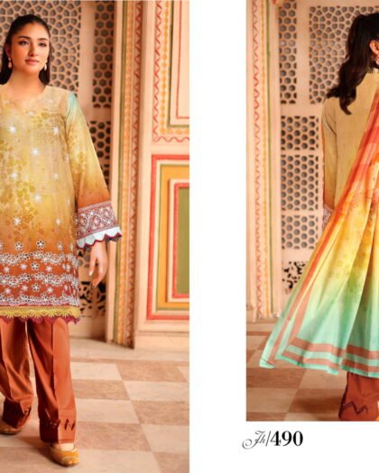 ZOHRA BY JOHRA -3 Piece Unstitched