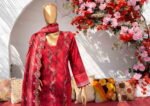MEHAK Exclusive Lawn Embroidered Shirt With Embroidered Cutwork Lawn Dupatta