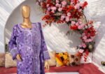 MEHAK Exclusive Lawn Embroidered Shirt With Embroidered Cutwork Lawn Dupatta