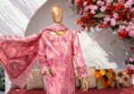 MEHAK Exclusive Lawn Embroidered Shirt With Embroidered Cutwork Lawn Dupatta
