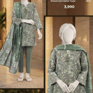 MTJ Digital Printed Lawn 3-Piece Collection | Vol-1 2026