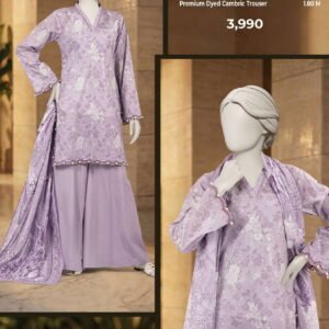 MTJ Digital Printed Lawn 3-Piece Collection | Vol-1 2026