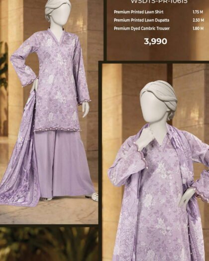 MTJ Digital Printed Lawn 3-Piece Collection | Vol-1 2026