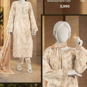 MTJ Digital Printed Lawn 3-Piece Collection | Vol-1 2026