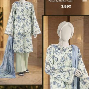 MTJ Digital Printed Lawn 3-Piece Collection | Vol-1 2026