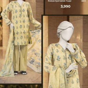 MTJ Digital Printed Lawn 3-Piece Collection | Vol-1 2026