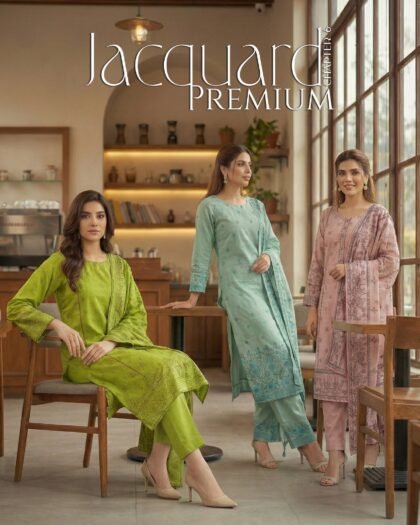 Broshia Banarsi Jacquard Lawn