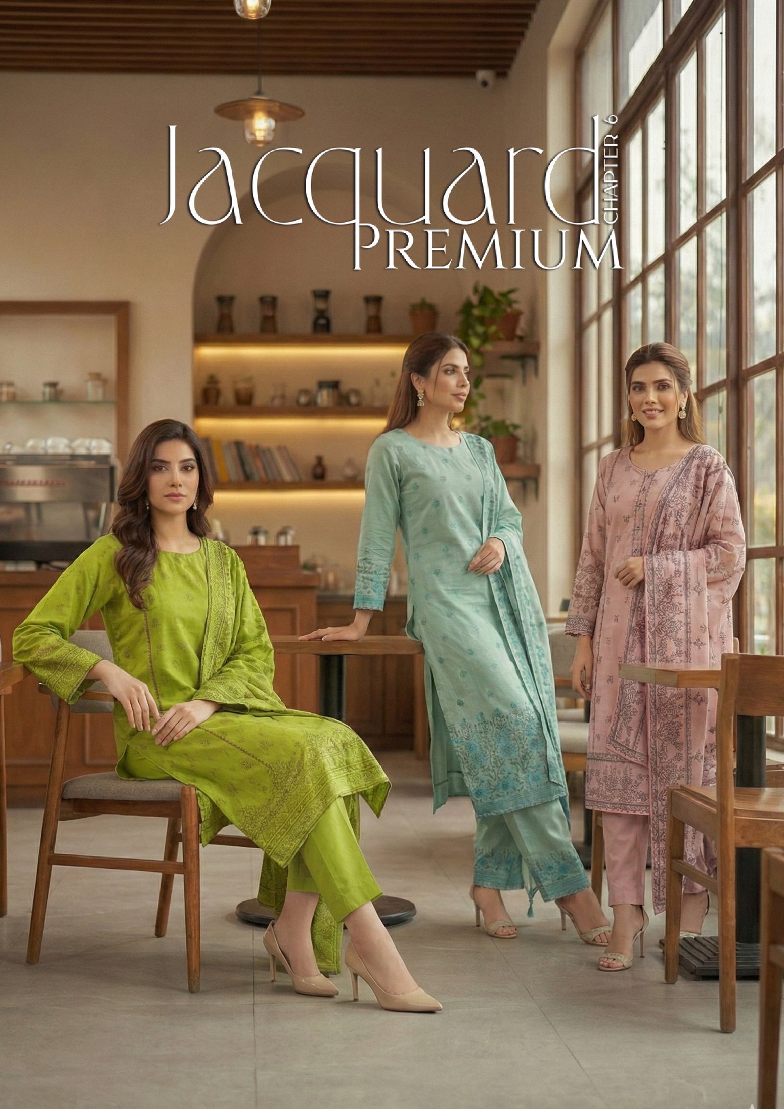Broshia Banarsi Jacquard Lawn